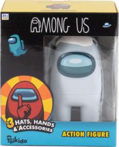Figurka Toikido Among Us zestaw duża figurka biała postać z jajkiem + akcesoria 2