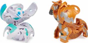 Figurka Spin Master Bakugan Baku-Tin puszka granatowa 2 figurki karty 4