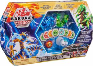 Figurka Spin Master Bakugan Geogan Rising Face Off 4 figurki + arena i karty 1
