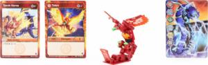 Figurka Spin Master Bakugan Geogan Rising Pyrus Talan figurka + karty 3