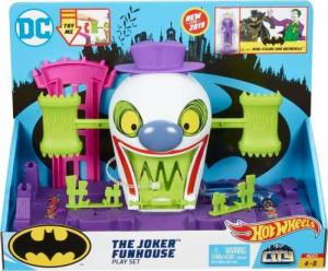 Mattel Hot Wheels duży zestaw Joker z figurką i pojazdami 3
