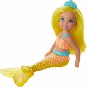Lalka Barbie Mattel Mattel Barbie Chelsea syrenka żółte włosy 2