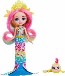 Mattel Royal Enchantimals Ocean Kingdom Zestaw Lalka Radia Rainbow Fish i Flo 2