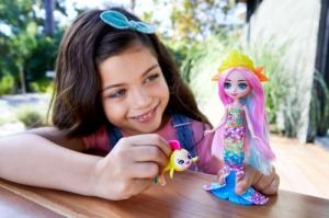 Mattel Royal Enchantimals Ocean Kingdom Zestaw Lalka Radia Rainbow Fish i Flo 6