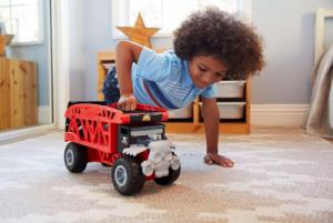 Mattel Zestaw Hot Wheels Transporter aut laweta Monster Trucks i 10 samochodów 8