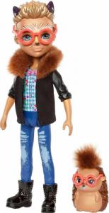 Mattel Enchantimals Hixby Hedgehog i Jeżyk Pointer + Sela Sloth i leniwiec 3