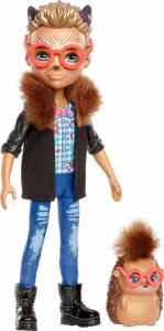 Mattel Enchantimals Hixby Hedgehog i Jeżyk Pointer + Sela Sloth i leniwiec 4