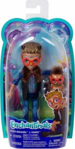 Mattel Enchantimals Hixby Hedgehog i Jeżyk Pointer + Sela Sloth i leniwiec 7