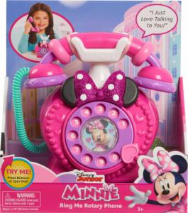 Just Play Just Play Myszka Minnie Telefon stacjonarny obkręcany 3