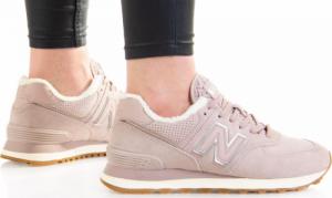 New Balance New Balance damskie buty sneakersy ocieplane WL574LW2 - różowe 36 2