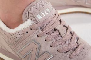 New Balance New Balance damskie buty sneakersy ocieplane WL574LW2 - różowe 36 6