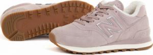 New Balance New Balance damskie buty sneakersy ocieplane WL574LW2 - różowe 36 8