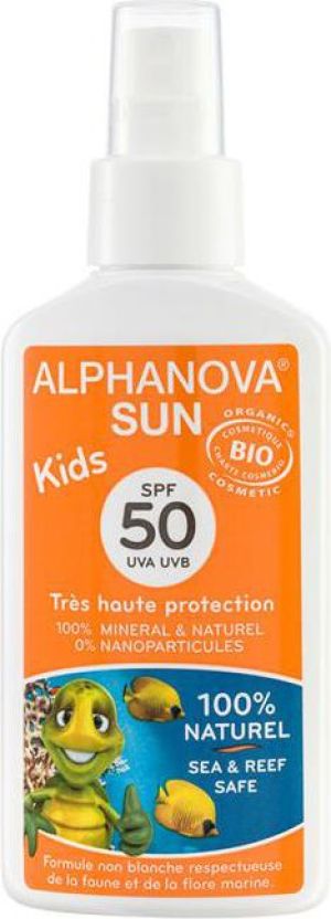 Alphanova Sun Bio Spray Przeciwsłoneczny, filtr SPF50 1