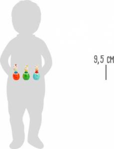 Figurka Small Foot Small Foot 11574 Dinozaur w jajku pomarańczowy 4