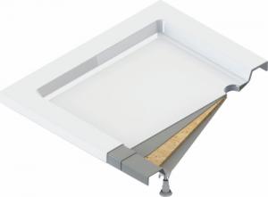 Brodzik Deante Jasmin Brodzik akrylowy prostokątny 80x90 cm 2