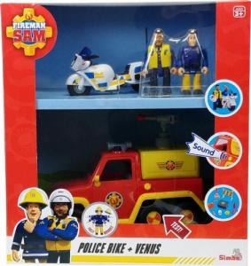 Simba Strażak Sam zestaw Wóz strażacki Venus i skuter + akcesoria 2