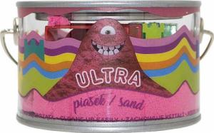 Epee Różowy Ultra piasek w puszce 200g i foremki z serii zwierzęta 1