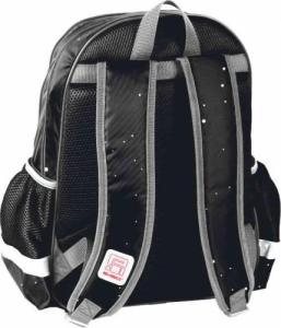 Paso Paso Zestaw szkolny, Młodzieżowy plecak NASA + Worek na buty i Piórnik bez wyposażenia tuba 4