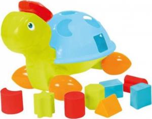 Mochtoys Edukacyjny Sorter kształtów i kolorów Żółw 1