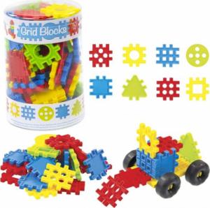 Mochtoys Mochtoys Klocki Grid Blocks kratka 50 elementów 1