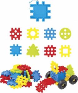 Mochtoys Mochtoys Klocki Grid Blocks kratka 50 elementów 2