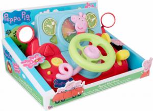 HTI Świnka Peppa Kierownica symulator ze światłem i dźwiękiem 12