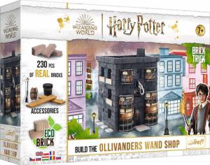 Trefl Buduj z cegły Harry Potter Sklep Ollivandera z różdżkami klocki EKO 1