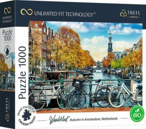 Trefl Puzzle 1000 Jesień w Amsterdamie Unlimited Fit Technology 1