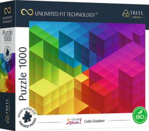 Trefl Puzzle 1000 Kolorowy Cubic Gradient Unlimited Fit Technology 1