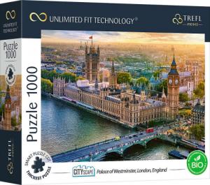 Trefl Puzzle 1000 Pałac Westminsterski, Londyn, Anglia Unlimited Fit Technology 1