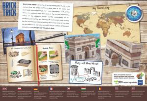 Trefl Buduj z cegły Łuk Triumfalny EKO* Klocki 5