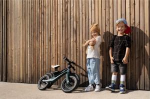 Rowerek biegowy Lionelo Bart Air Pink Violet pompowane koła 10