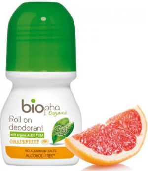 Biopha Organic Dezodorant odświeżający Grejpfrut 50ml 1