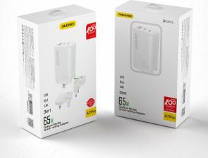 Ładowarka Dudao A7PRO 1x USB-A 2x USB-C  (6973687241551) 5