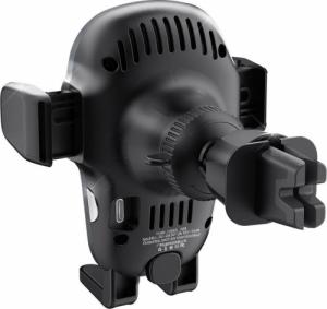 Dudao Dudao uchwyt samochodowy z wbudowaną ładowarką bezprzewodową Qi 15W szary (F20xs) 6