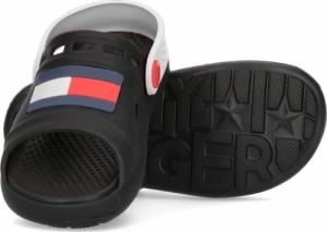 Tommy Hilfiger dziecięce sandały T1B2-32262-0083X001 Black/White 24 4