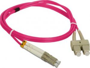 Alantec Patch cord MM OM4 LC-SC duplex 50/125 2.0m ALANTEC - ALANTEC 1