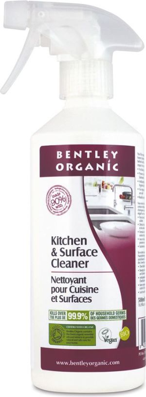 Bentley Organic Środek do Czyszczenia Powierzchni (Kuchennych i innych) - antybakteryjny i bezpieczny spray 1