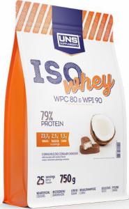 UNS ISO WHEY 750 g Mleczna czekolada z malinami 1