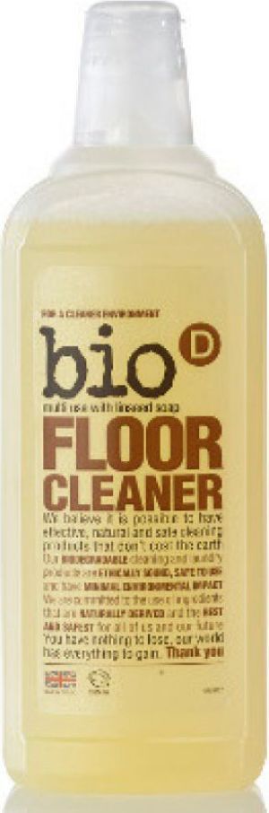 Bio-D Ekologiczny płyn do podłóg z mydłem z olejku lnianego 750 ml (BIO00353) 1