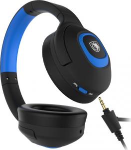 Słuchawki Sades Shaman Niebieskie (SA-724/BE) 6