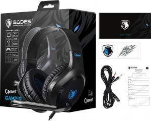 Słuchawki Sades Cpower Czarne (SA-716) 8