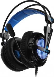Słuchawki Sades Locust Plus Niebieskie (SA-904) 2