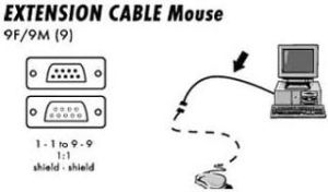 Logo DB-9 - DB-9, 2m, Szary (17072) 2