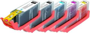 Tusz UPrint Zestaw tuszy C-570/571XL / CLI571 (2x Black, Cyan, Magenta, Yellow) 2