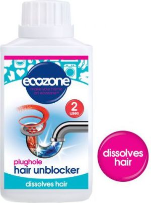 Ecozone Płyn do udrażniania rur zatkanych włosami 250ml (ECZ07628) 1
