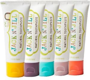 Jack NJill Naturalna Pasta do zębów, organiczna borówka i Xylitol 50g x 6 szt. 2