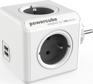 PowerCube Rozgałęźnik Original USB szary (2202GY/FROUPC) 1