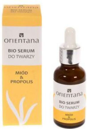 Orientana BIO SERUM do twarzy MIÓD I PROPOLIS 1