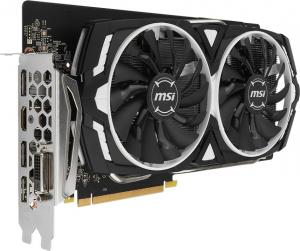 Karta graficzna MSI GeForce GTX 1060 ARMOR OC V1 6GB GDDR5 (192 Bit) 1xHDMI, DVI, 3xDP, BOX (GTX 1060 ARMOR 6G OCV1) 3